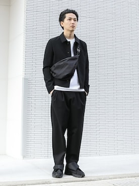 「CRAMSHELL（クラムシェル）のアイテム」を使った、aoiさん（メンズ・173cm）の冬コーディネート