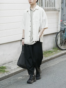 「エコバッグ」｜aoiさん（メンズ・175cm）の春コーディネート