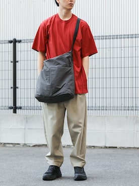 「CRAMSHELL（クラムシェル）のアイテム」を使った、aoiさん（メンズ・175cm）の春コーディネート