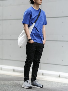 「CRAMSHELL（クラムシェル）のアイテム」を使った、aoiさん（メンズ・175cm）の夏コーディネート