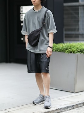 「ATTACHMENT（アタッチメント）のアイテム」を使った、aoiさん（メンズ・175cm）の夏コーディネート