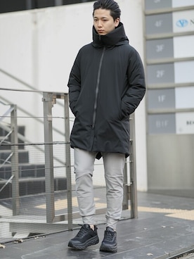 aoiさん（メンズ・175cm）の冬コーディネート