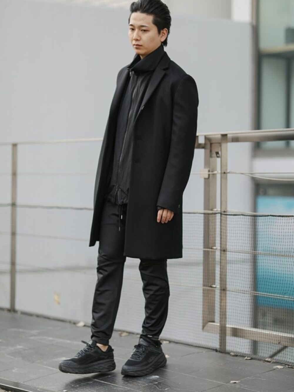 aoi_wrouさんの「WOOL MELTON TAILORED SINGLE-BREASTED COAT（ATTACHMENT）」を使ったコーディネート