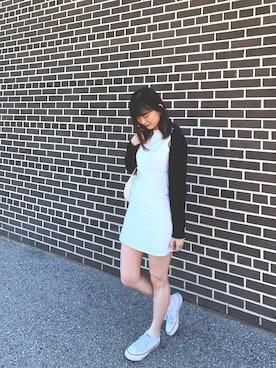 「handmade」｜「アイテム（その他アウター）」を使った、ジャニスさん（レディース・163cm）の冬コーディネート