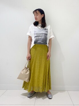 　AMIさん（レディース・158cm）の春コーディネート