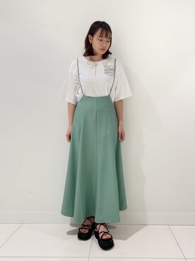 　AMIさん（レディース・158cm）の春コーディネート