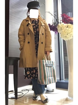 まんたろうさん(レディース・153cm)の春コーディネート