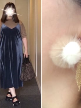 「アイテム（ピアス（両耳用））」を使った、まんたろうさん（レディース・153cm・30代）の秋コーディネート