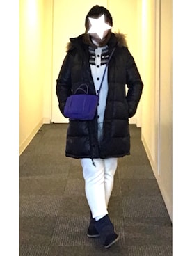 まんたろうさん（レディース・153cm）の冬コーディネート