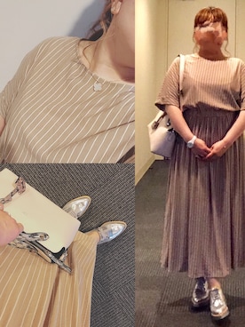 「chanel」｜「アイテム（その他シューズ）」を使った、まんたろうさん（レディース・153cm）の夏コーディネート
