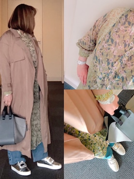 「LOEWE」｜「アイテム（アナログ腕時計）」を使った、まんたろうさん（レディース・153cm）の春コーディネート