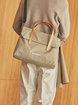 「RAWROW（ロウロウ）のアイテム」を使った、SunwooKimさん（レディース・165cm）の秋コーディネート