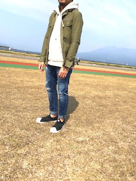 グーフさん（メンズ・163cm）の春コーディネート