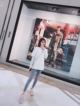 「Ballet.A（バレット　エー）のアイテム」を使った、呼啦maoさん（レディース・158cm）の春コーディネート