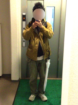 ビックバンベイダーさん（メンズ・176cm）の冬コーディネート