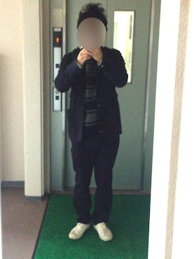 「curly」｜「アイテム（ジャケット/アウター）」を使った、ビックバンベイダーさん（メンズ・176cm）の冬コーディネート