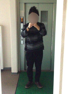 「MOJITO（モヒート）のアイテム」を使った、ビックバンベイダーさん（メンズ・176cm）の秋コーディネート