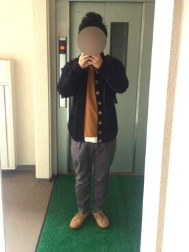 「curly」｜「アイテム（ジャケット/アウター）」を使った、ビックバンベイダーさん（メンズ・176cm）の秋コーディネート