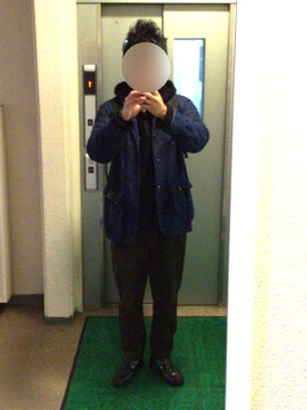 「 FilMelange」｜ビックバンベイダーさん（メンズ・176cm）の冬コーディネート