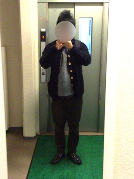 「 FilMelange」｜ビックバンベイダーさん（メンズ・176cm）の冬コーディネート