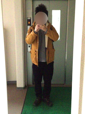 「 FilMelange」｜ビックバンベイダーさん（メンズ・176cm）の冬コーディネート