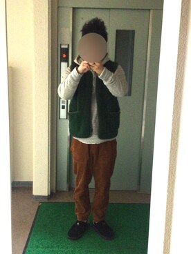 「 FilMelange」｜ビックバンベイダーさん（メンズ・176cm）の春コーディネート