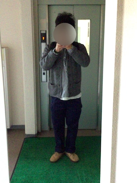 「TATAMIZE（タタミゼ）のアイテム」を使った、ビックバンベイダーさん（メンズ・176cm）の冬コーディネート