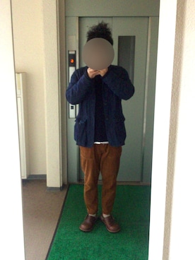 「 FilMelange」｜ビックバンベイダーさん（メンズ・176cm）の冬コーディネート
