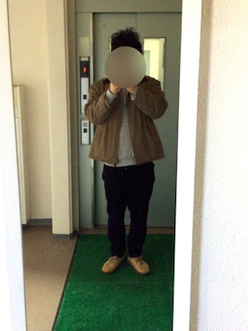 「weac.（ウィークス）のアイテム（ジャケット/アウター）」を使った、ビックバンベイダーさん（メンズ・176cm）の冬コーディネート