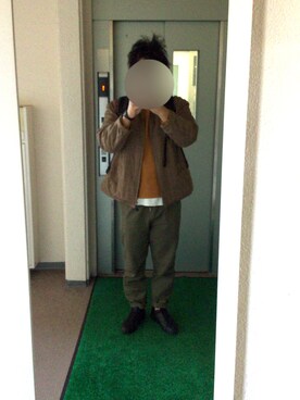 「weac.（ウィークス）のアイテム（ジャケット/アウター）」を使った、ビックバンベイダーさん（メンズ・176cm）の春コーディネート