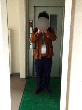 「weac.（ウィークス）のアイテム（ジャケット/アウター）」を使った、ビックバンベイダーさん（メンズ・176cm）の春コーディネート