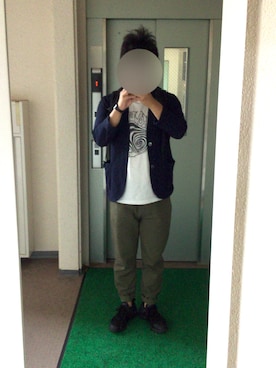 「curly」｜「アイテム（ジャケット/アウター）」を使った、ビックバンベイダーさん（メンズ・176cm）の春コーディネート