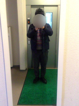 「MOJITO（モヒート）のアイテム」を使った、ビックバンベイダーさん（メンズ・176cm）の冬コーディネート