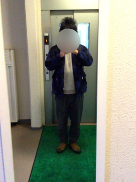 「バッファローチェック」｜ビックバンベイダーさん（メンズ・176cm）の冬コーディネート