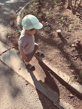 chiboさん（キッズ・74cm）の夏コーディネート