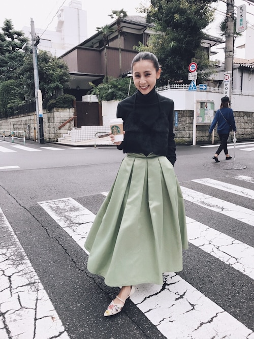 ニット/セーター Ameri VINTAGE - AMERI TURTLE BUSTIER KNIT TOP Ameri（アメリ）の「TURTLE BUSTIER KNIT TOP（ニット/セーター）」 - WEAR