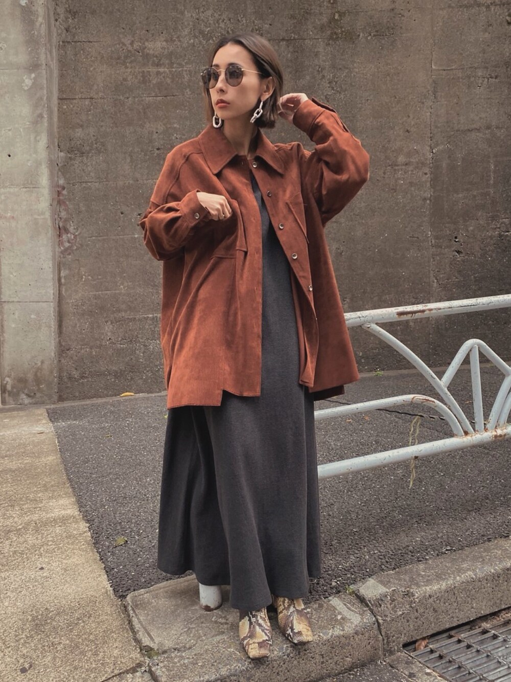 アメリヴィンテージ CORDUROY SHIRT ブラウス