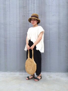 呱呱🍯さん（レディース・152cm）の春コーディネート