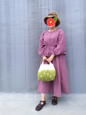 呱呱🍯さん（レディース・152cm）の春コーディネート