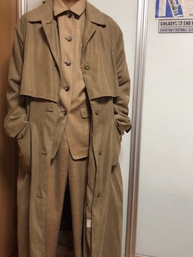 「コーディネート」｜「アイテム（トレンチコート）」を使った、Takumiさん（メンズ・170cm）の冬コーディネート