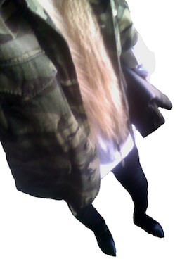 「Daniel Wellington」｜「アイテム（ミリタリージャケット）」を使った、REIKAさん（レディース・162cm）の冬コーディネート