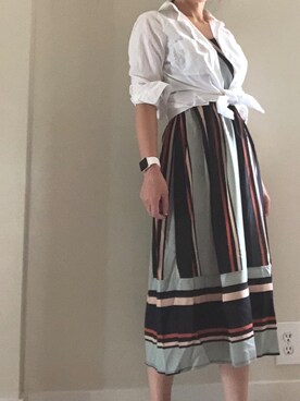 「summerdress」｜Applesandpearsさん（レディース・157cm）の春コーディネート
