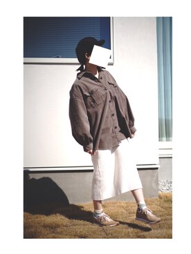 「スニーカー好きと繋がりたい」｜「アイテム（ブルゾン）」を使った、hiiiiiiさん（レディース・160cm）の春コーディネート
