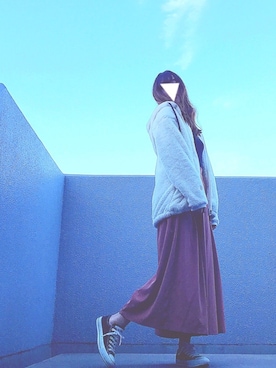 「UNTITLED（アンタイトル）のアイテム（パンツ）」を使った、iconさん（レディース・159cm）の冬コーディネート