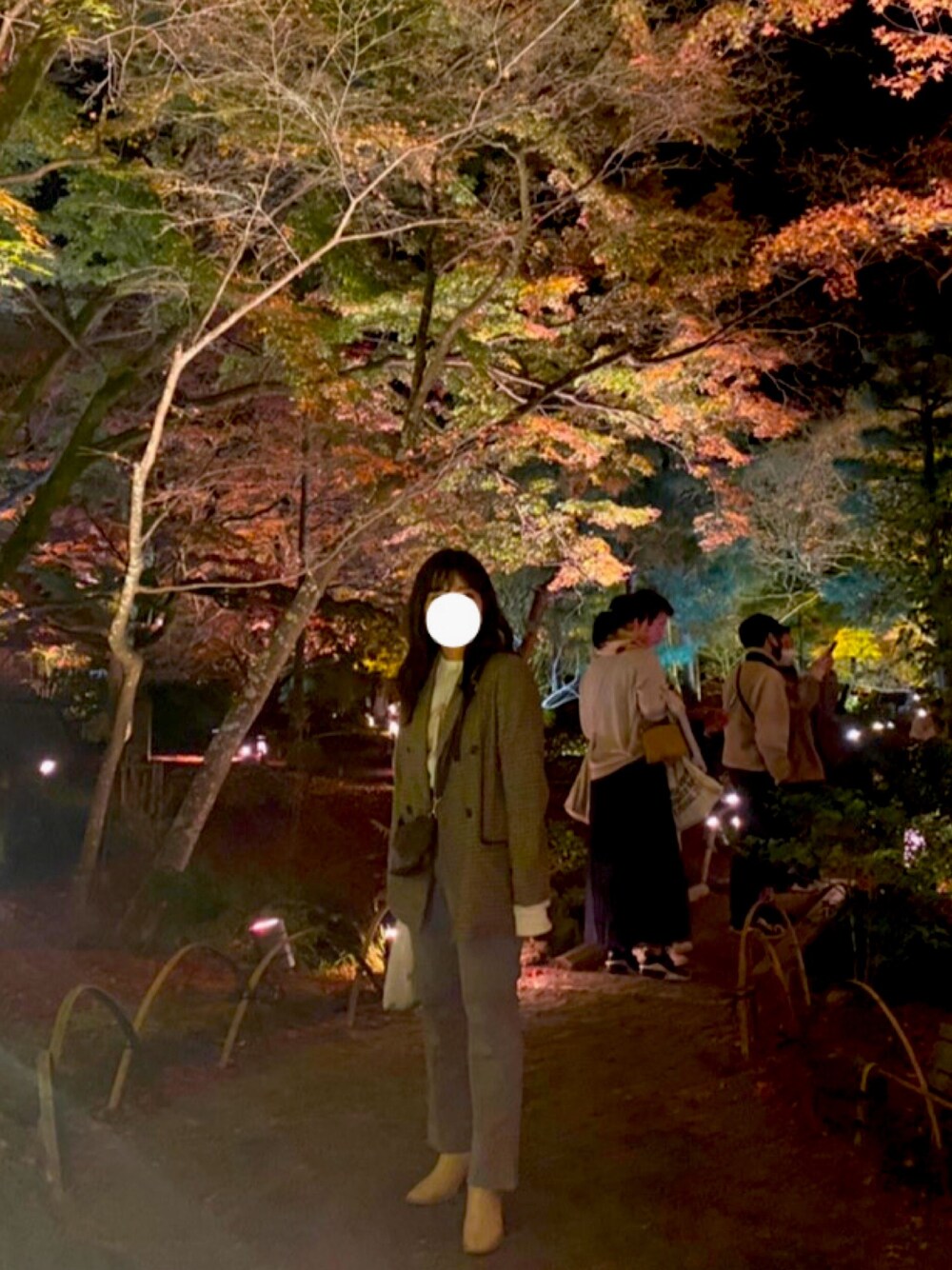 「mystic、mline、ロンT、千鳥柄、ジャケット、秋のコーデ、大人カジュアル、おしゃれさんと繋がりたい」｜「Chicoのウールチェックジャケット（その他アウター、グレー系）」を使った、SAEさん（レディース・160cm）の秋コーディネートの1枚目の写真
