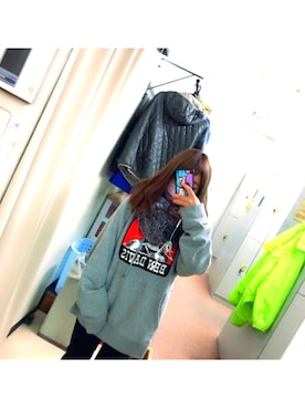 「NIKE（ナイキ）のアイテム（その他）」を使った、なゆさん（レディース・148cm）の冬コーディネート