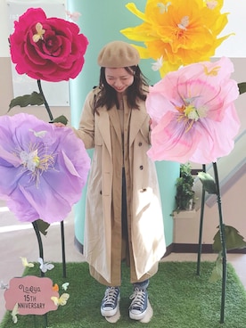「archives（アルシーヴ）のアイテム（ジャケット/アウター）」を使った、bibi___baさん（レディース・154cm）の夏コーディネート