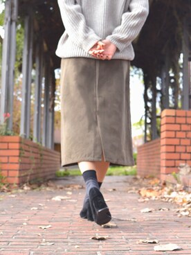 yun-iさん（レディース・157cm）の冬コーディネート