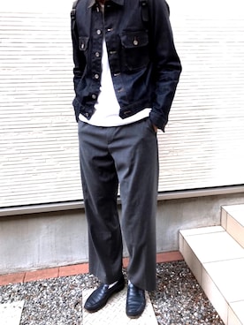 「SHARE PARK（シェアパーク）のアイテム」を使った、tagさん（メンズ・180cm）の春コーディネート