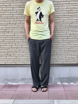 「SHARE PARK（シェアパーク）のアイテム」を使った、tagさん（メンズ・180cm）の春コーディネート